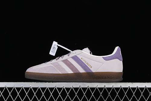【280】[IH0120]-[ORIGINALS GAZELLE INDOOR KITH CLASSICS PROGRAM ASH PURPLE/ICE PURPLE/GUM]-[35-46]