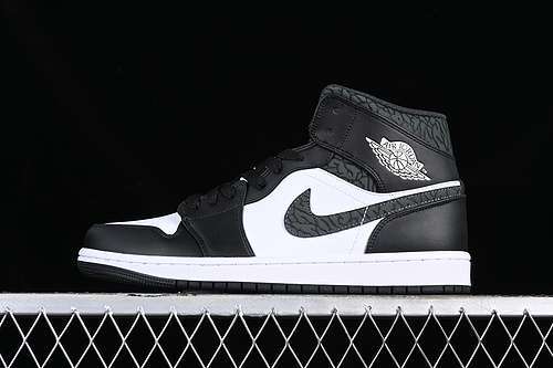 【320】[FB9911-001]-[AIR JORDAN 1 MID WHITE/BLACK]-[WOMAN:36-39]-[MAN:40-46]
