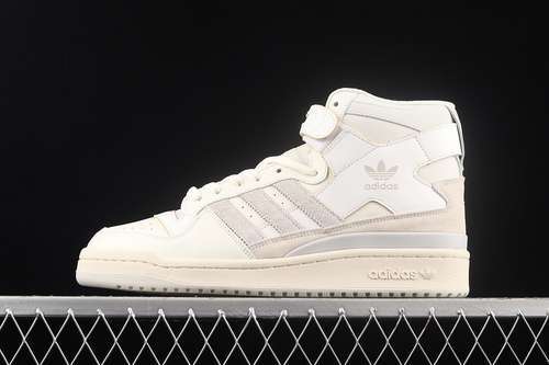 【340】[FY4576]-[FORUM 84 HIGH ORBIT GREY/FOOTWEAR WHITE/GREY ONE]-[WOMAN:36-39]-[MAN:40-45]