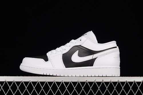 【300】[DC0774-100]-[AIR JORDAN 1 LOW PANDA WHITE/WHITE/BLACK]-[WOMAN:35.5-39]-[MAN:40-45]