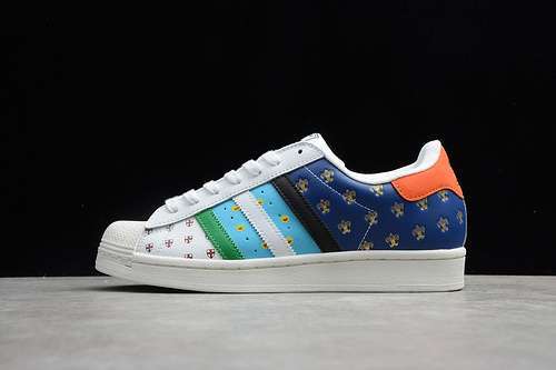 【260】[FX7175]-[SUPERSTAR CITY SERIES TRIBUTE CLOUD WHITE/MULTI-COLOR]-[UNISEX:36-45]