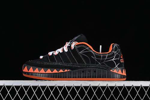 【260】[IG4024]-[HUMAN MADE ADIMATIC BLACK/ORANGE/GREY]-[WOMAN:36-39]-[MAN:40-45]