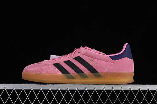【300】[IE7002]-[ORIGINALS GAZELLE INDOOR BLISS PINK/CORE BLACK/COLLEGIATE PURPLE]-[UNISEX:36-47]
