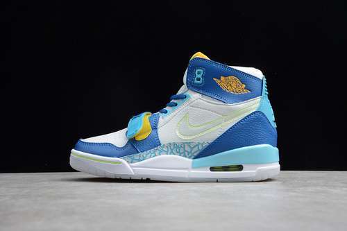 [CI4446-400]-[AIR JORDAN LEGACY 312 FLY BLUE LAGOON/CLEAR-TEAM/OFF WHITE]-[UNISEX:36-45]