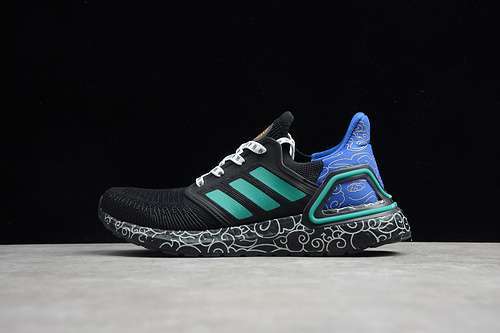 【340】[FX8887]-[ULTRABOOST 20 SHOES CORE BLACK/CORE BLACK/GLORY GREEN]-[MAN:39-45]