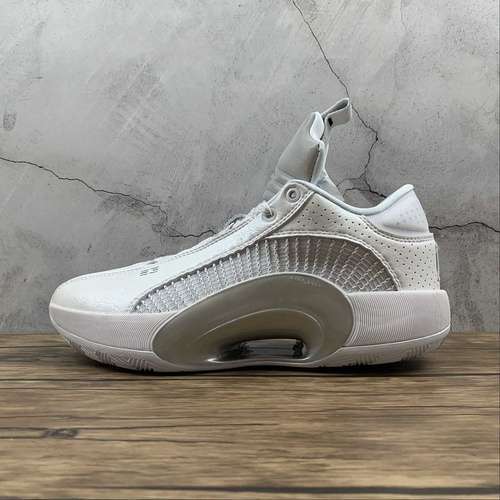 【360】[CW2459-100]-[AIR JORDAN 35 LOW PF WHITE/WHITE/METALLIC SILVER]-[MAN:39-46]