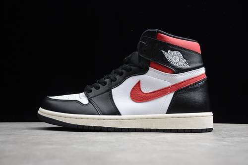 [135-133-144]-[555088-061]-[ST AIR JORDAN 1 RETRO HIGH OG BLACK/WHITE-GYM RED]-[MAN:40-46]