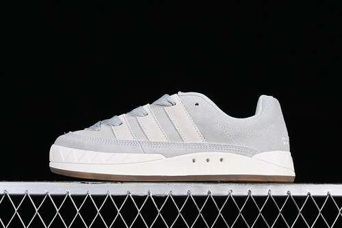 【230】[IE9863]-[HUMAN MADE ADIMATIC WHITE/GREY]-[WOMAN:36-39]-[MAN:40-45]