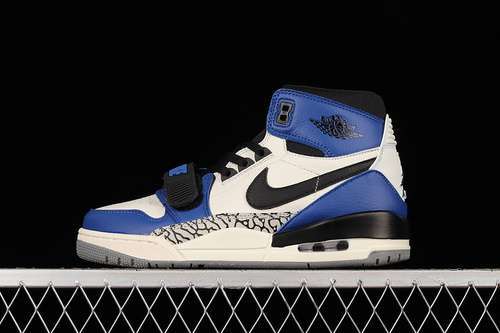 【380】[AQ4160-104]-[JUST DON X JORDAN LEGACY 312 SAIL/BLACK-STORM BLUE]-[WOMAN:36-39]-[MAN:40-46]