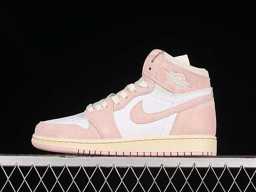 【450】[FD2596-600]-[WMNS AIR JORDAN 1 RETRO HIGH OG WASHED PINK ATMOSPHERE/WHITE/MUSLIN/SAIL]