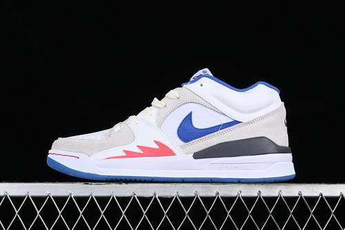 【280】[FV8116-141]-[AIR JORDAN STADIUM 90 WHITE/BLACK/GREY/BLUE]-[WOMAN:36-39]-[MAN:40-45]