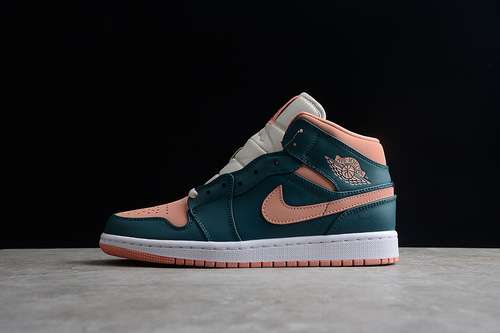 【340】[BQ6472-308]-[AIR JORDAN 1 MID DARK TEAL GREEN/DARK TEAL GREEN]-[WOMAN:36-39]-[MAN:40-46]