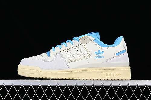 【250】[FZ6342]-[FORUM 84 LOW WHITE/GREY/BLUE]-[WOMAN:36-39]-[MAN:40-45]