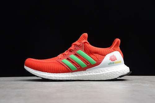 [FW5231]-[ULTRA BOOST 4.0 SHOES RED/GREEN/CLOUD WHITE]-[MAN:39-45]