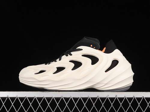 【300】[HP6582]-[ADIFOM Q SHOES WONDER WHITE/CORE BLACK-GREY THREE]-[WOMAN:36-39]-[MAN:40-45]