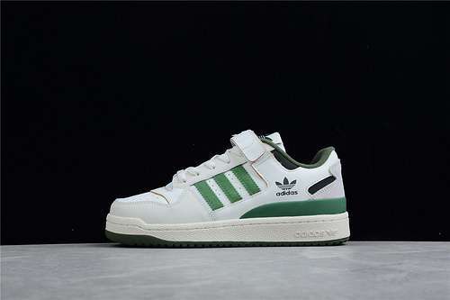 【300】[FY8683]-[FORUM 84 LOW SHOES CLOUD WHITE/CREW GREEN/WILD PINE]-[WOMAN:36-39]-[MAN:40-44]