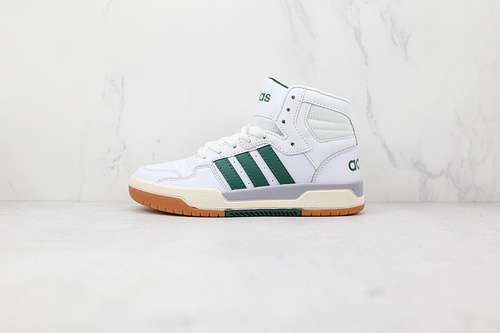 【260】[EG4308]-[NEO ENTRAP MID CLOUD WHITE/COLLEGIATE GREEN/BROWN]-[WOMAN:36-39]-[MAN:40-45]