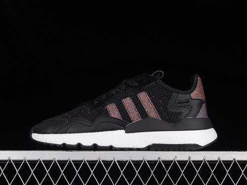 【280】[CG6207]-[NITE JOGGER BOOST SHOES CORE BLACK/RED/CLOUD WHITE]-[WOMAN:36-39]-[MAN:40-45]