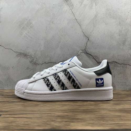 【270】[FZ4832]-[SUPERSTAR SHOES CLOUD WHITE/CORE BLACK/SAPPHIRE BLUE]-[WOMAN:36-39]-[MAN:40-44]