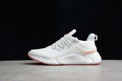 【280】[CG5626]-[ALPHABOUNCE INSTINCT SHOES CLOUD WHITE/CLOUD WHITE/ORANGE]-[MAN:39-45]