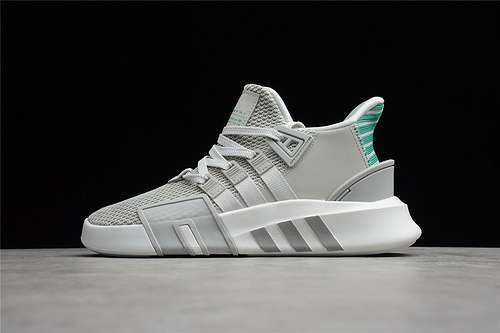 【280】[CQ2995]-[EQT BASKETBALL ADV SHOES GREY/GREY/SUB GREEN]-[WOMAN:36-39]-[MAN:40-45]