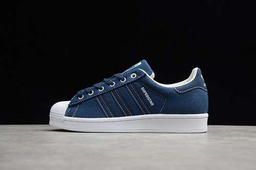 【260】[FW2652]-[SUPERSTAR CANVAS NAVY BLUE/CLOUD WHITE]-[WOMAN:36-39]-[MAN:40-44]