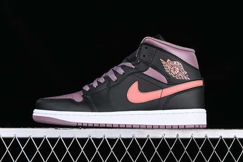 【300】[FB9911-008]-[AIR JORDAN 1 MID SE BLACK/SKY J ORANGE/SKY J MAUVE/WHITE]-[UNSIZE:36-46]