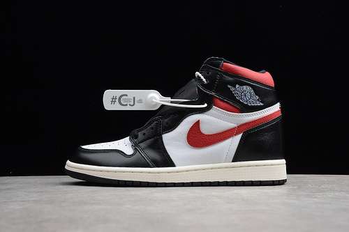 [555088-061]-[CJ AIR JORDAN 1 RETRO HIGH OG BLACK/WHITE-GYM RED]-[MAN:40-45]