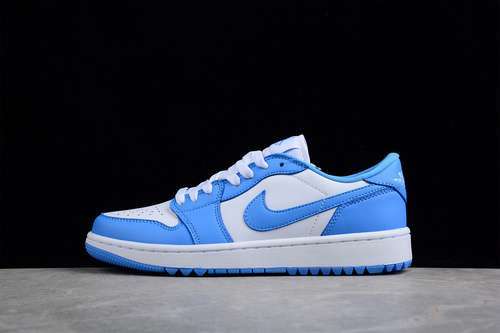 【300】[DD9315-100]-[AIR JORDAN 1 LOW GOLF UNC WHITE/UNIVERSITY BLUE]-[WOMAN:36-39]-[MAN:40-46]