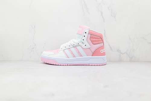 【260】[GX3832]-[NEO ENTRAP MID SHOES CLOUD WHITE/CLOUD WHITE/LIGHT PINK]-[WOMAN:36-40]