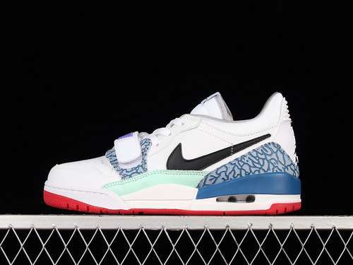 【340】[DV9127-101]-[AIR JORDAN LEGACY 312 LOW WHITE/PURPLE-BLUE]-[WOMAN:36-39]-[MAN:40-46]