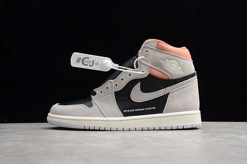 [555088-018]-[CJ AIR JORDAN 1 RETRO HIGH GREY/HYPER CRIMSON-WHITE-BLACK]-[MAN:40-45]