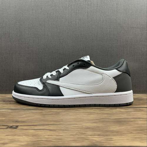 【300】[CQ4277-008]-[TRAVIS SCOTT X FRAGMENT X AIR JORDAN 1 LOW WHITE/BLACK/GREY]-[MAN:40-45]