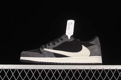【300】[CQ4277-010]-[TRAVIS SCOTT X AIR JORDAN 1 LOW SMOKE GREY/BLACK/WHITE]-[UNSIEX:36-47.5]