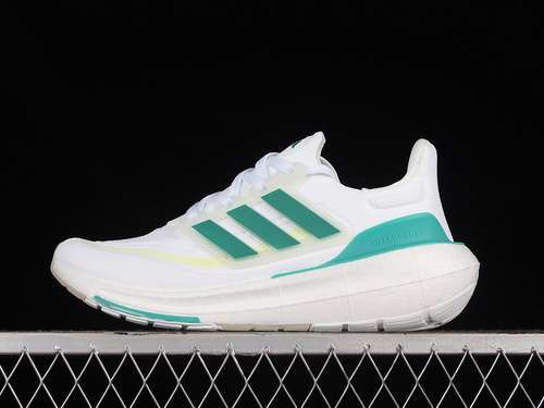【300】[HQ6350]-[ULTRABOOST LIGHT RUNNING SHOES WHITE TINT/COURT GREEN/BLUE DAWN]]-[MAN:39-45]