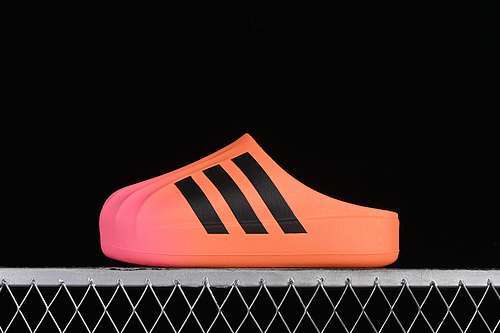 【240】[JP5686]-[ORIGINALS ADIFOM SUPERSTAR MULE BLACK/ORANGE]-[WOMAN:35-39]-[MAN:40-46]