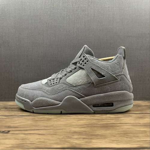 【360】[930155-003]-[KAWS X AIR JORDAN 4 RETRO COOL GREY/COOL GREY/WHITE]-[MAN:40-46]