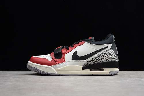 [83-81-91]-[CD9054-106]-[AIR JORDAN LEGACY 312 LOW PEAK WHITE/CAMPUS RED/WHITE/BLACK]