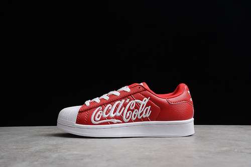 【260】[ZA6607]-[SUPERSTAR COCA COLA UNIVERSITY RED/CLOUD WHITE/UNIVERSITY RED]-[UNSIEX:35-44]