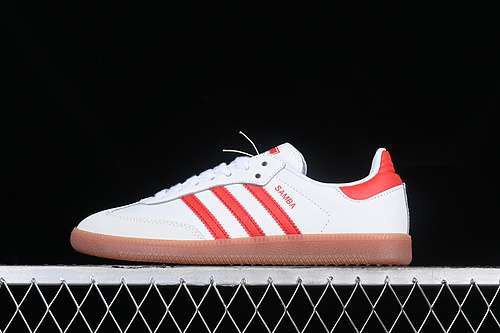 【250】[IF6513]-[SAMBA VEGAN OG CLOUD WHITE/SOLAR RED/OFF WHITE]-[WOMAN:35-39]-[MAN:40-45]