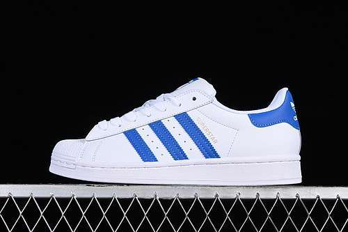 【230】[H68093]-[ADIDAS SUPERSTAR CLOUD WHITE/TRUE BLUE/GOLD METALLIC]-[WOMAN:35-39]-[MAN:40-45]