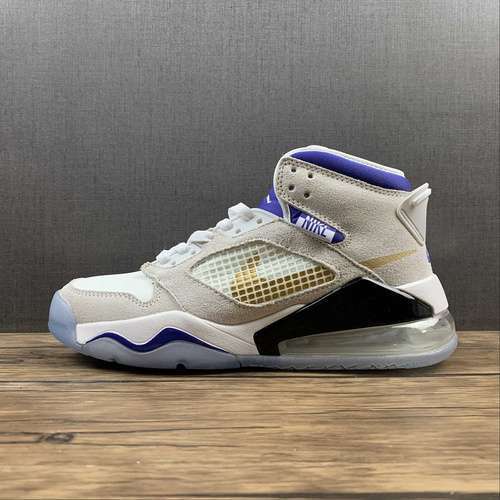 【320】[CV3046-100]-[AIR JORDAN MARS 270 SUMMIT WHITE/METALLIC GOLD/PURPLE]-[MAN:40-46]