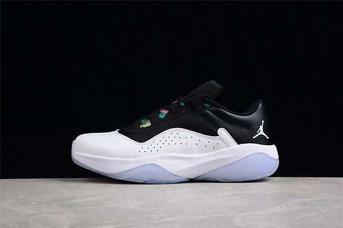 【320】[CW0784-104]-[AIR JORDAN 11 CMFT LOW WHITE/BLACK/GHOST GREEN/METALLIC SILVER]-[MAN:40-45]