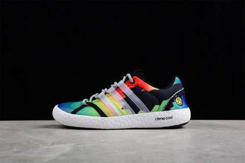 【230】[FV1626]-[TERREX CLIMACOOL BOAT SHOES CORE BLACK/MULTI-COLOR/CLOUD WHITE]-[UNISEX:36-45]