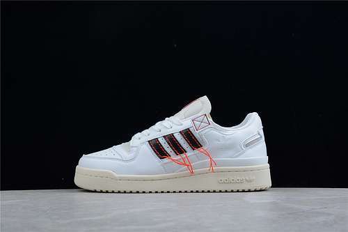 【280】[FZ3774]-[FORUM 84 LOW PREMIUM CLOUD WHITE/CORE BLACK/EASY YELLOW]-[WOMAN:36-39]-[MAN:40-45]