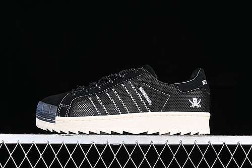 【260】[IE8879]-[NBHD NEIGHBORHOOD CLOT ORIGINALS SUPERSTAR PNS WHITE/BLACK]-[UNISEX:35.5-45]