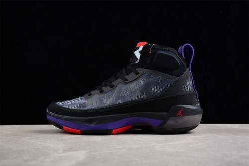 【380】[DV0747-065]-[AIR JORDAN 37 PF BLACK/CLUB PURPLE/DARK CHARCOAL/TRUE RED/OKRA]-[MAN:39-46]