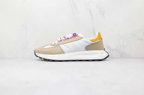 【280】[GW6058]-[RACING 1 BOOST PROTOTYPE GREY/CLOUD WHITE/YELLOW]-[WOMAN:36-39]-[MAN:40-45]