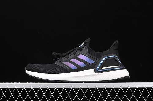 【340】[EG0692]-[ULTRABOOST 20 SHOES CORE BLACK/BOOST BLUE VIOLET MET./CLOUD WHITE]