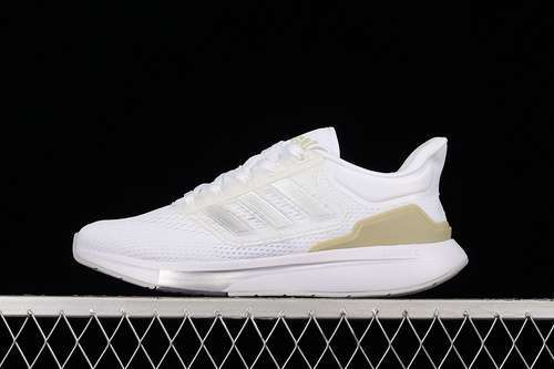 【270】[GZ0591]-[EQ21 RUN SHOES CLOUD WHITE/MATTE SILVER/SANDY BEIGE MET]-[WOMAN:36-39]-[MAN:40-45]